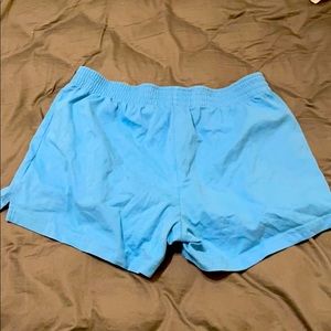 Light blue work out shorts